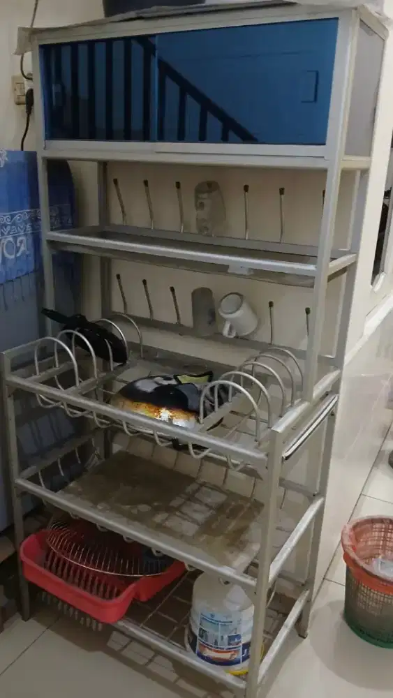 Rak piring aluminium