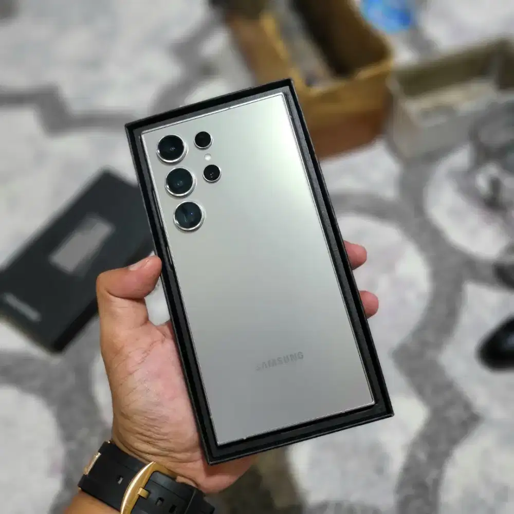 Samsung S24 Ultra 12/256 lengkap ori