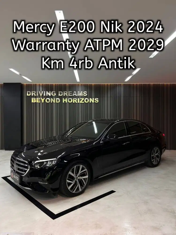 MERCEDES BENZ E200 EXCLUSIVE LINE AT 2024 Waranty On Good Conditions