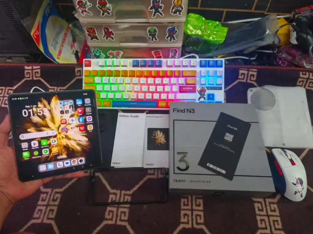 Oppo N3 Fold 5G Ram 16/512Gb Normal Bisa TT Pastinya