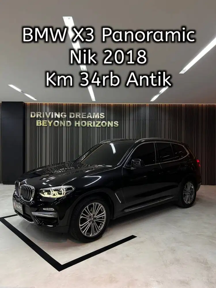BMW X3 xDrive20i AT 2019/2018 Good Conditions