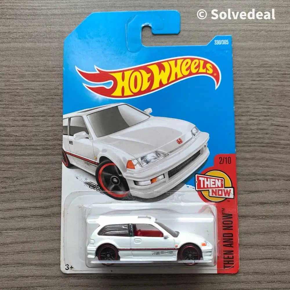 Hot Wheels 90 Honda Civic EF 2017 Putih