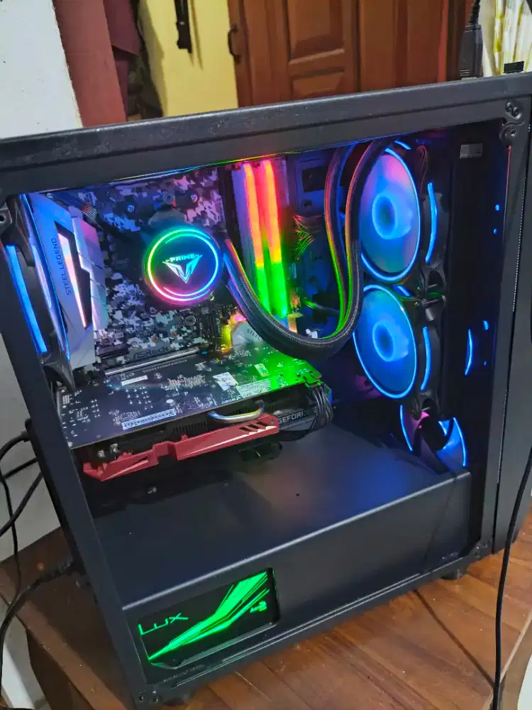 PC Komputer Ryzen 5 4500, GTX 1050TI 4GB, RAM 16GB