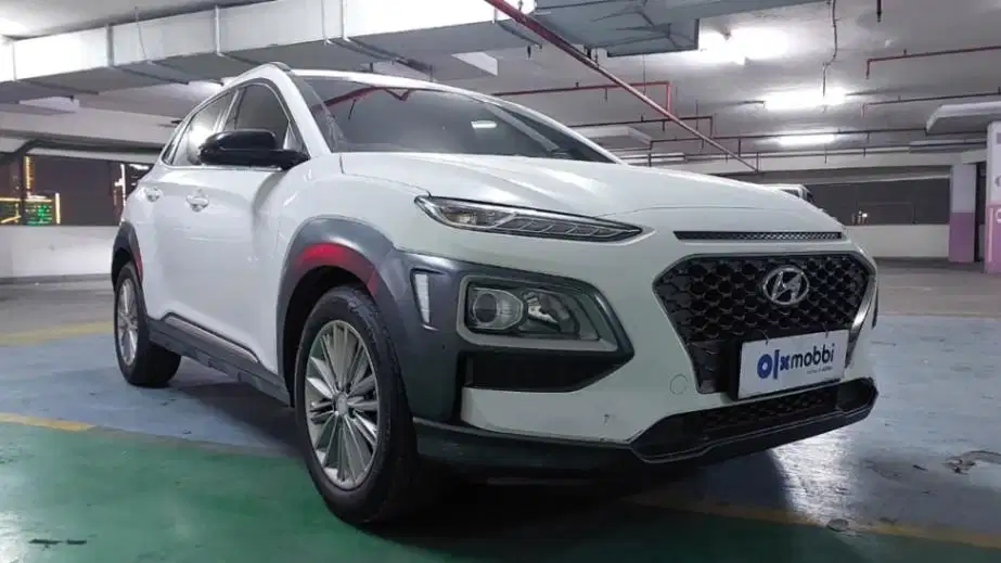 Pajak Panjang TDP 9JT Hyundai Kona 2.0 Bensin-AT 2019 Putih