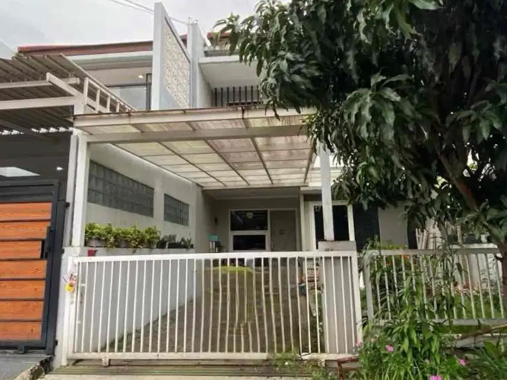 Dijual Rumah Atapani Modern 2lantai Jalanan Besar