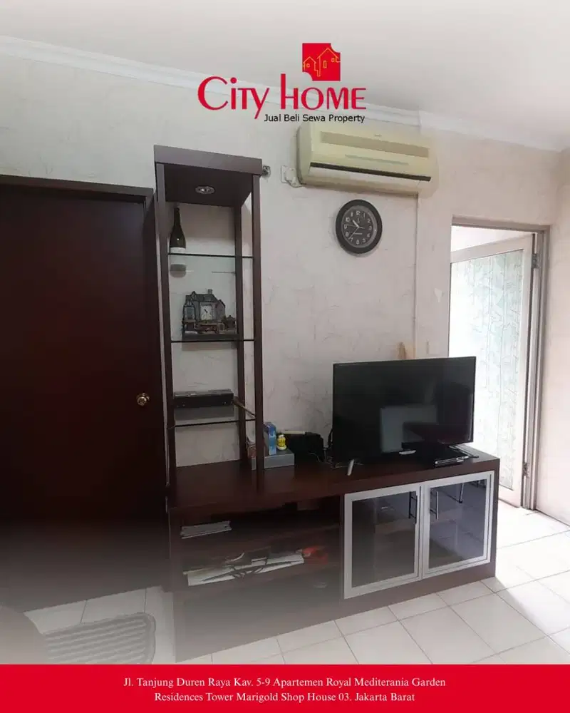 For Rent Apartemen 2BR Full Furnished Best View, Medit 1