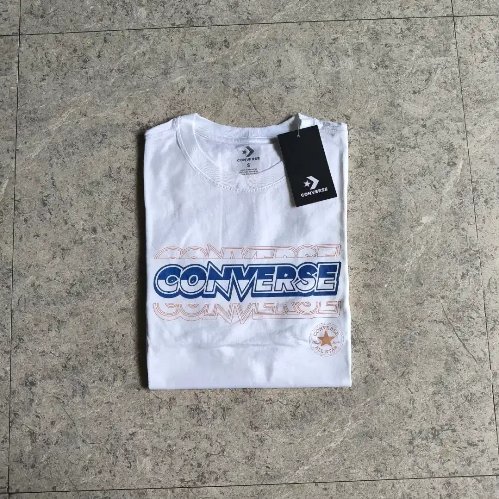 SALE TSHIRT CONVERSE MEN WHITE