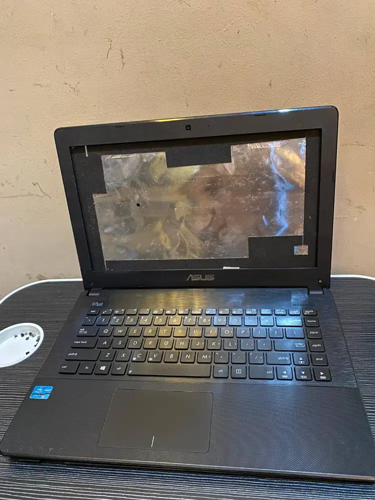 Case cover casing LAPTOP ASUS X452C bonus baterai dan keyboard trackpa