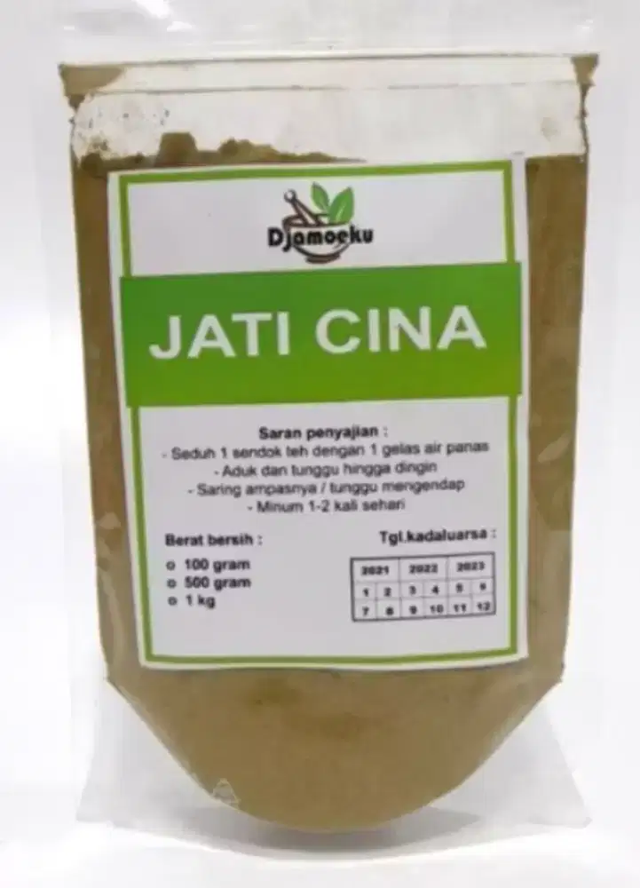 Daun jati Cina instan