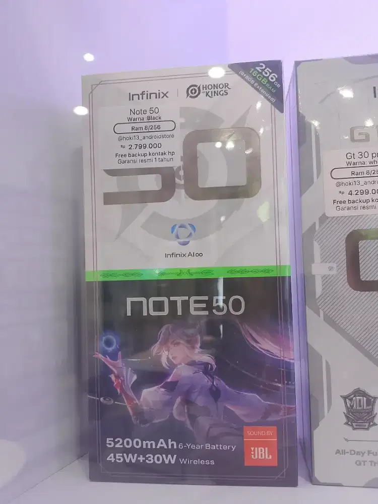 infinix note 50 8/256