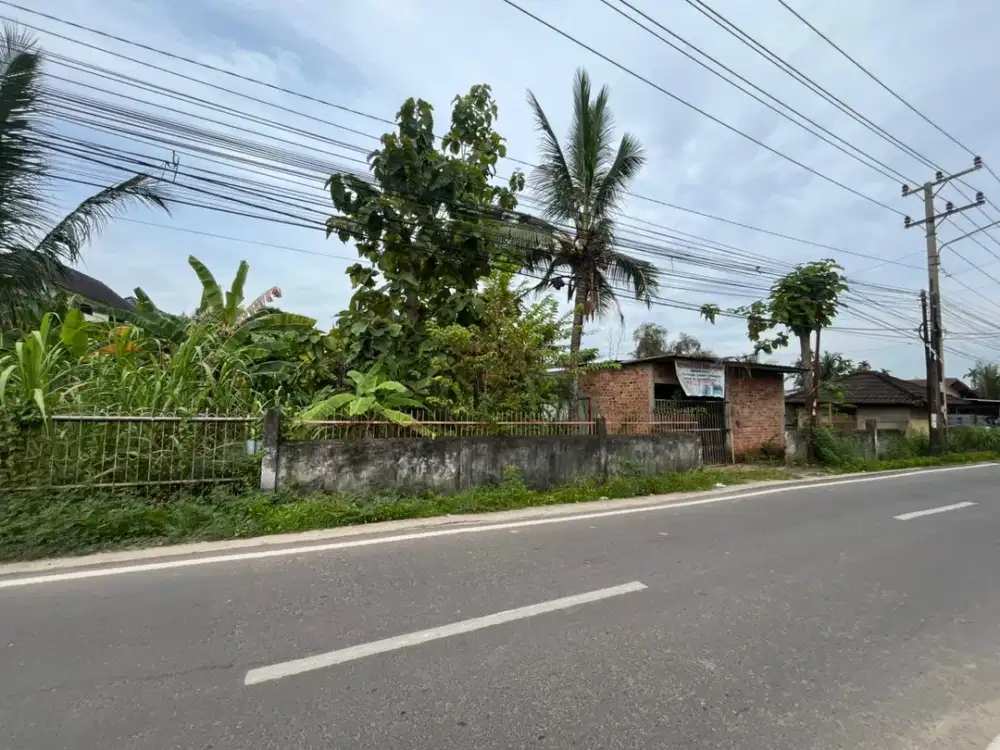 DIJUAL TANAH LUAS JALAN TANSA TRISNA SEKOJO PALEMBANG