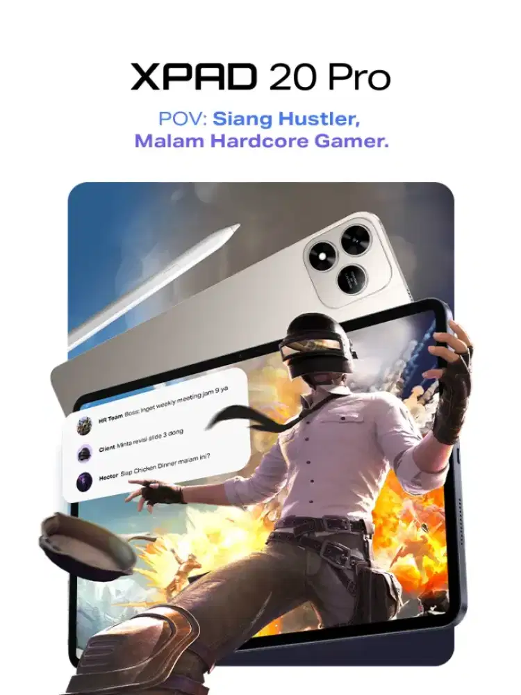 INFINIX XPAD 20 PRO 8/256, BISA CICILAN PAKAI SPAYLATER