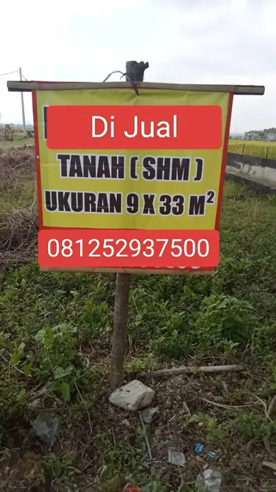 Jual Tanah Cepat depan Smpn 1 widang tuban