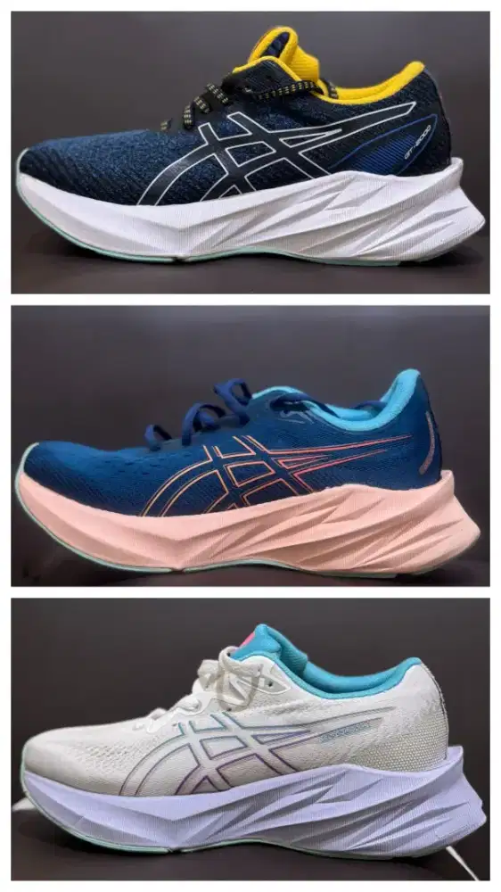 Sepatu asics (39)(40)dan(41) sport/running