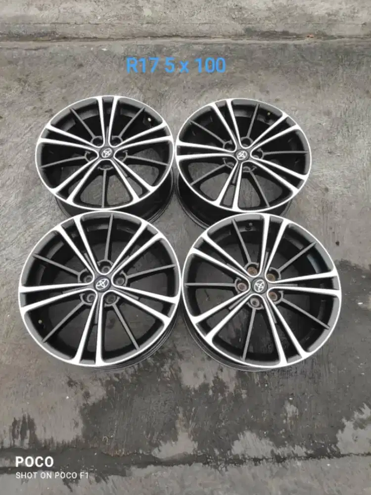 Oem TOYOTA FT 86 R17 pcd 5 x 100 lebar 7 offset 48