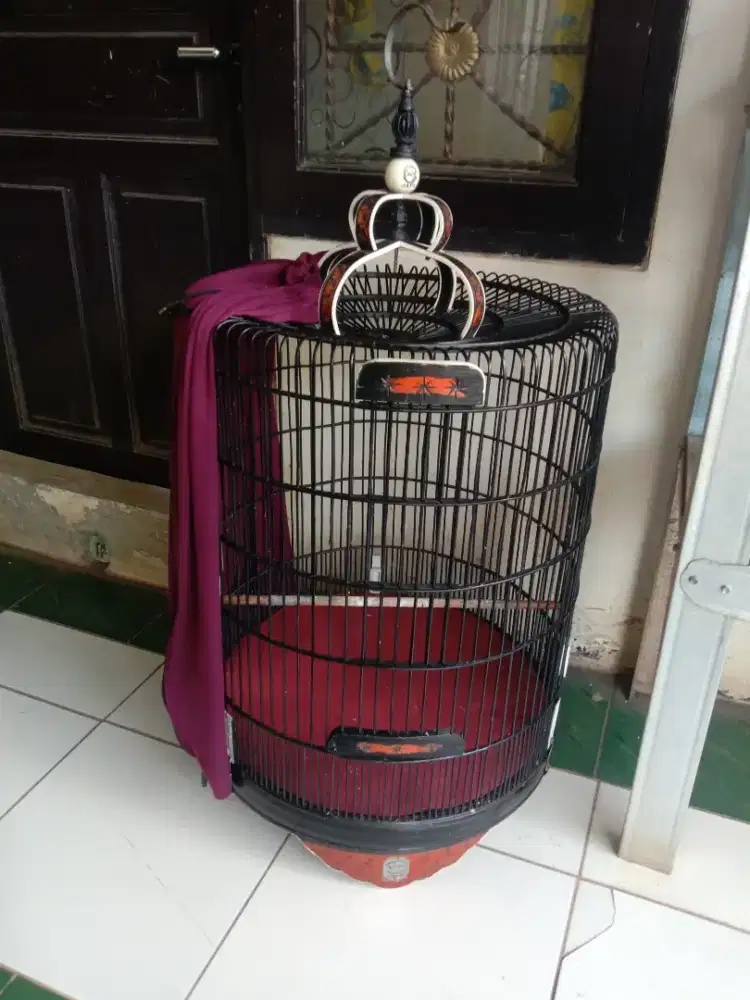 Kandang murai Rafi jaya no 3 list akrilik fulset 450 pondok aren