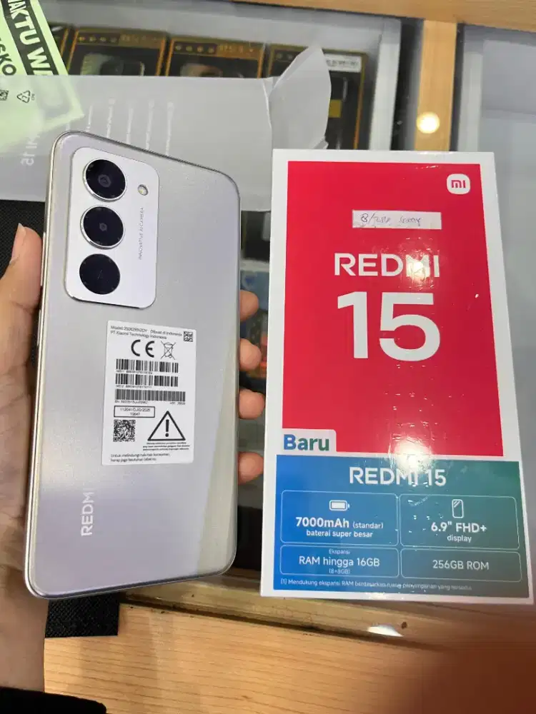 XIAOMI REDMI 15 ram 8gb KREDIT CICILAN 200ribu aja tanpa DP