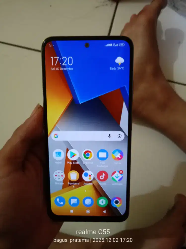 bantuin tmen mau jual poco m4 pro 6+6/128 fullsett msih mulus bgtt