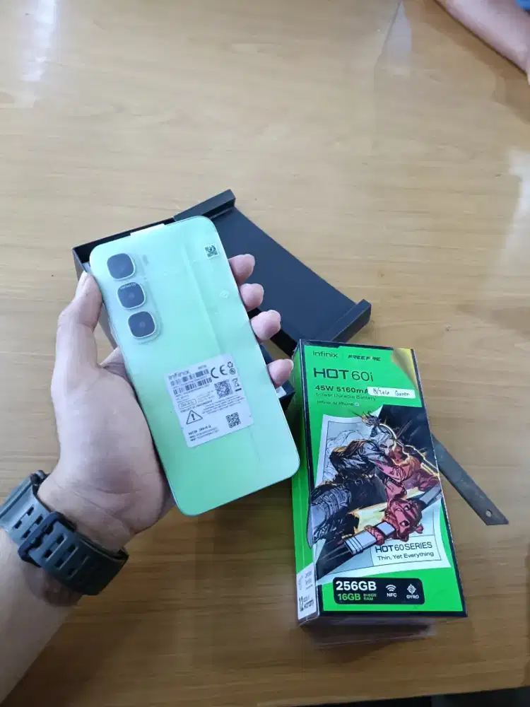 Infinix Hot 60i 8/256gb 1jtan udah support NFC, Cicilan cuman 200ribu!