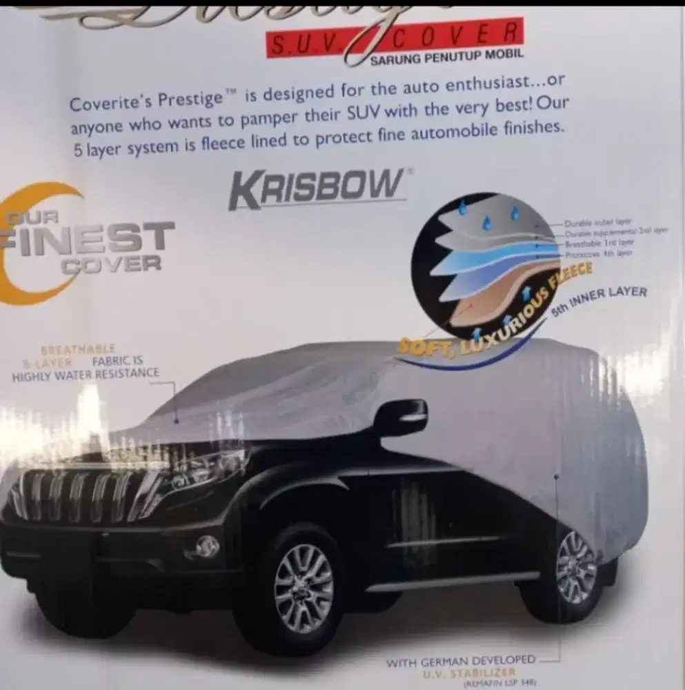 Cover mantel tutup mobil krisbow