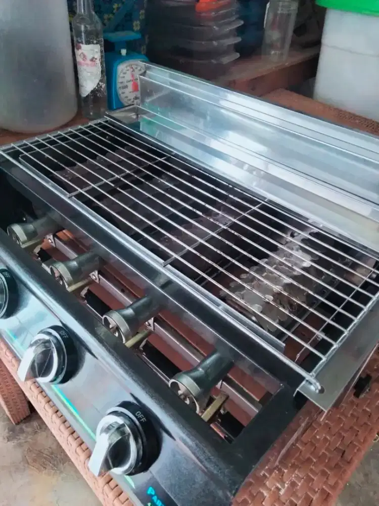 Dijual pemanggang grill 4 tungku