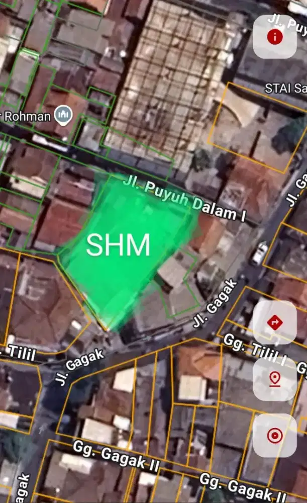 JUAL CEPAT DI JL GAGAK: ASET KOMERSIAL PRODUKTIF DI PUSAT BANDUNG