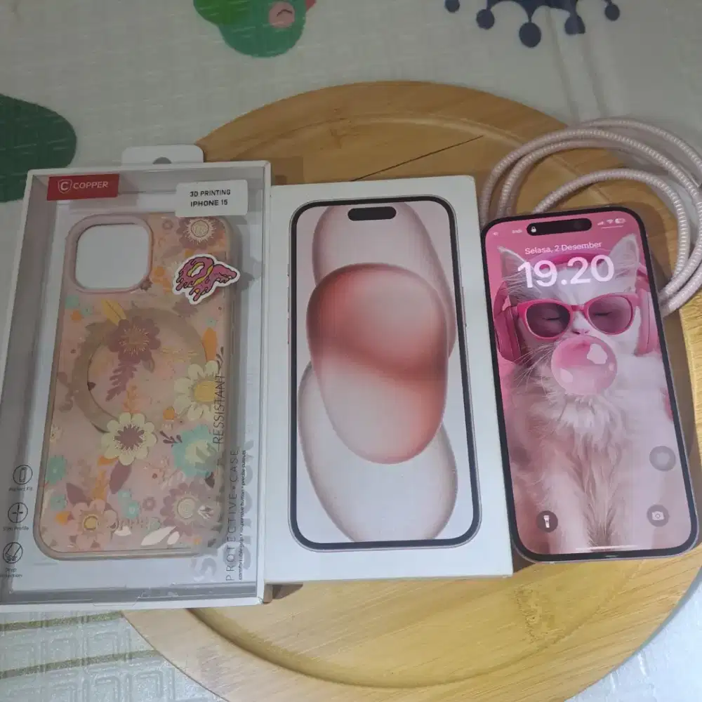 DIJUAL IPHONE 15 128 IBOX