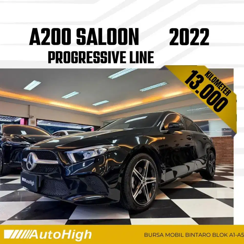 DP10% [Km13.000] A200 Saloon Sedan 2022 Black Reg 2021 #AUTOHIGH
