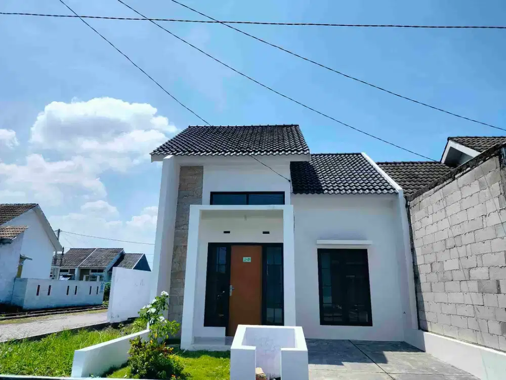 Dijual rumah 2 kamar tidur cluster asri lokasi strategis di Krian