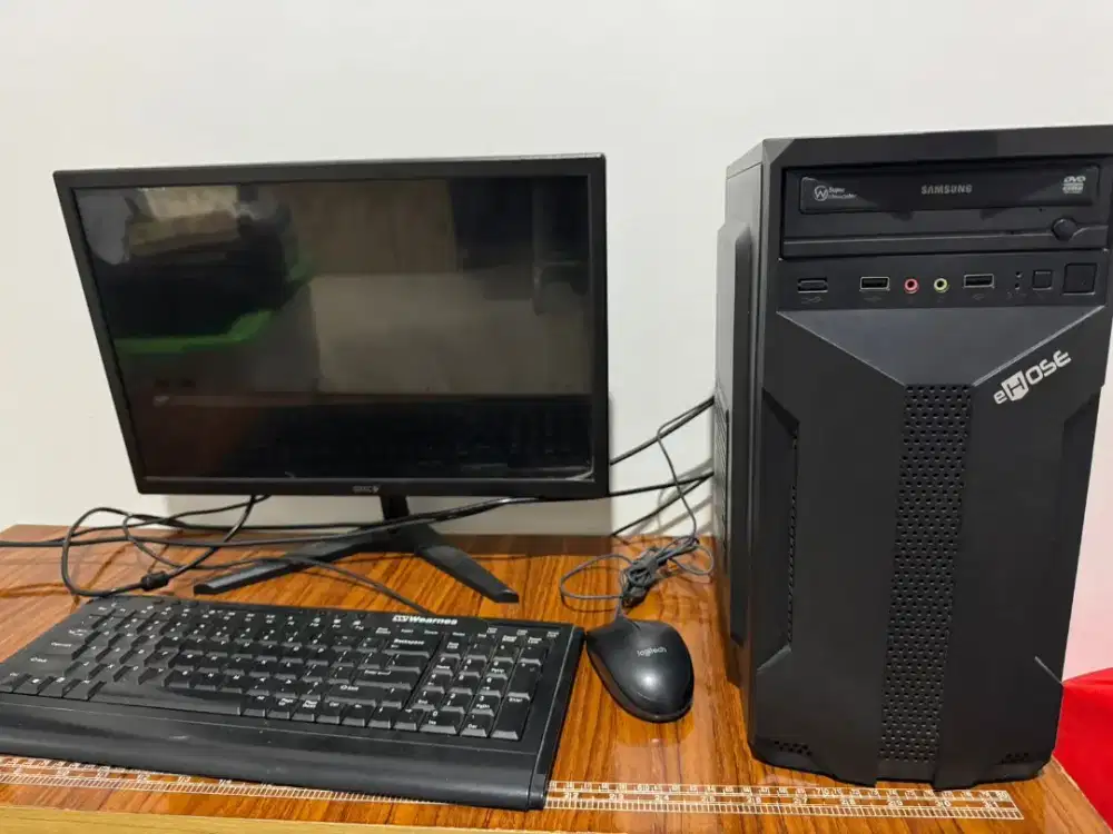 1 Set PC + Printer siap pakai!!