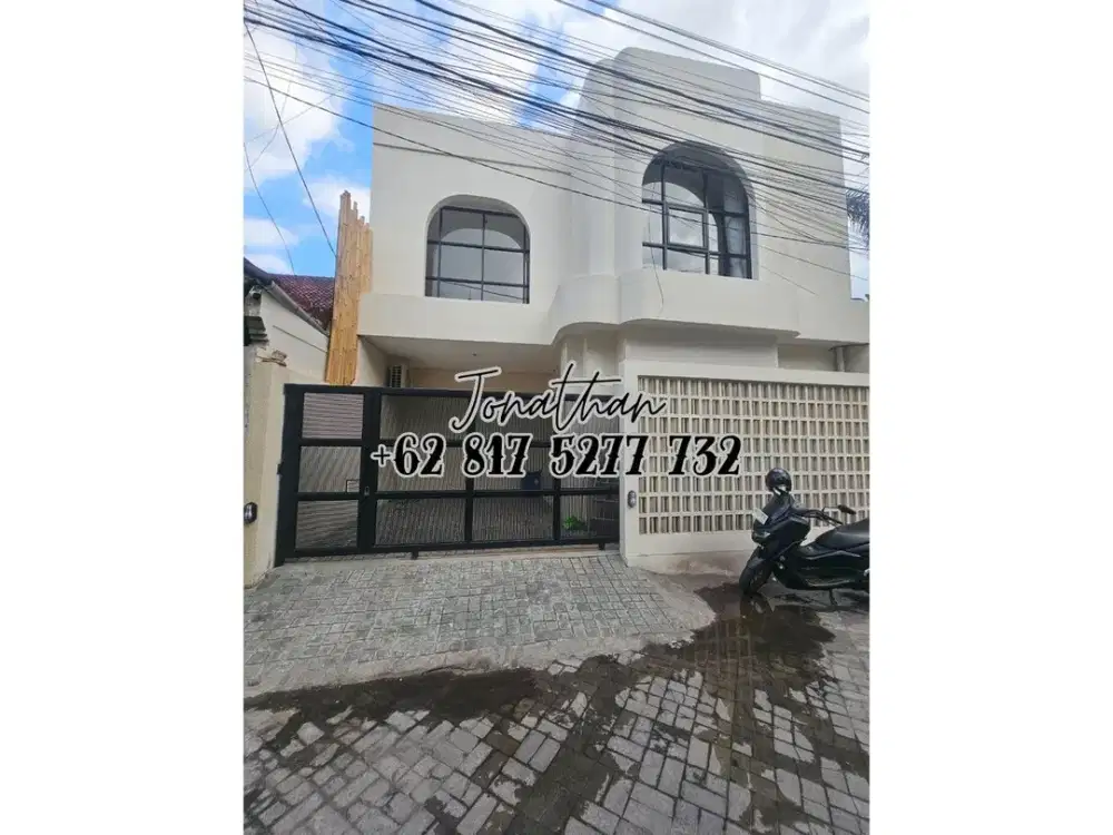 Villa Modern Mediterania Baru di Semer Dekat Umalas Kerobokan Bali - VSKT