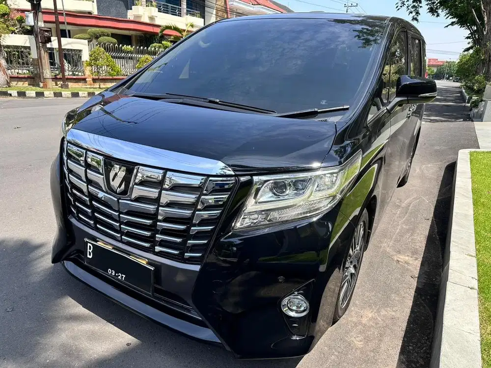 Alphard G ATPM 2017 termurah. Mulus terawat istimewa siap pakai