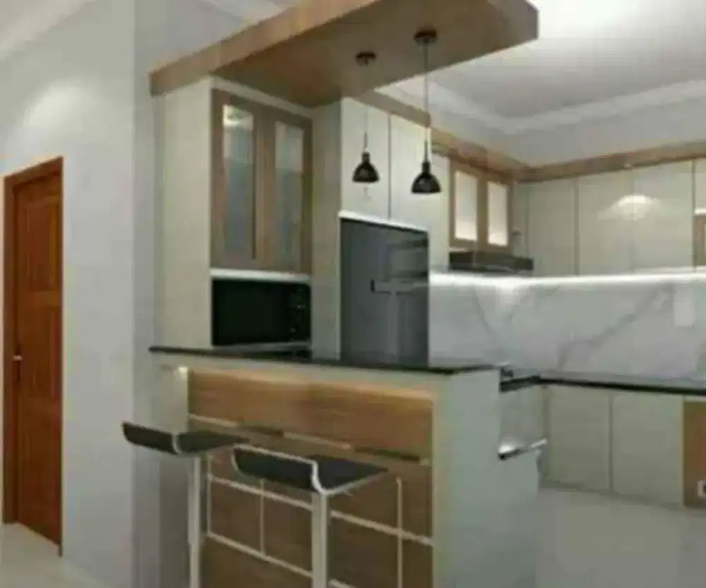 Kitchen Set Minimalis Hpl Bekasi