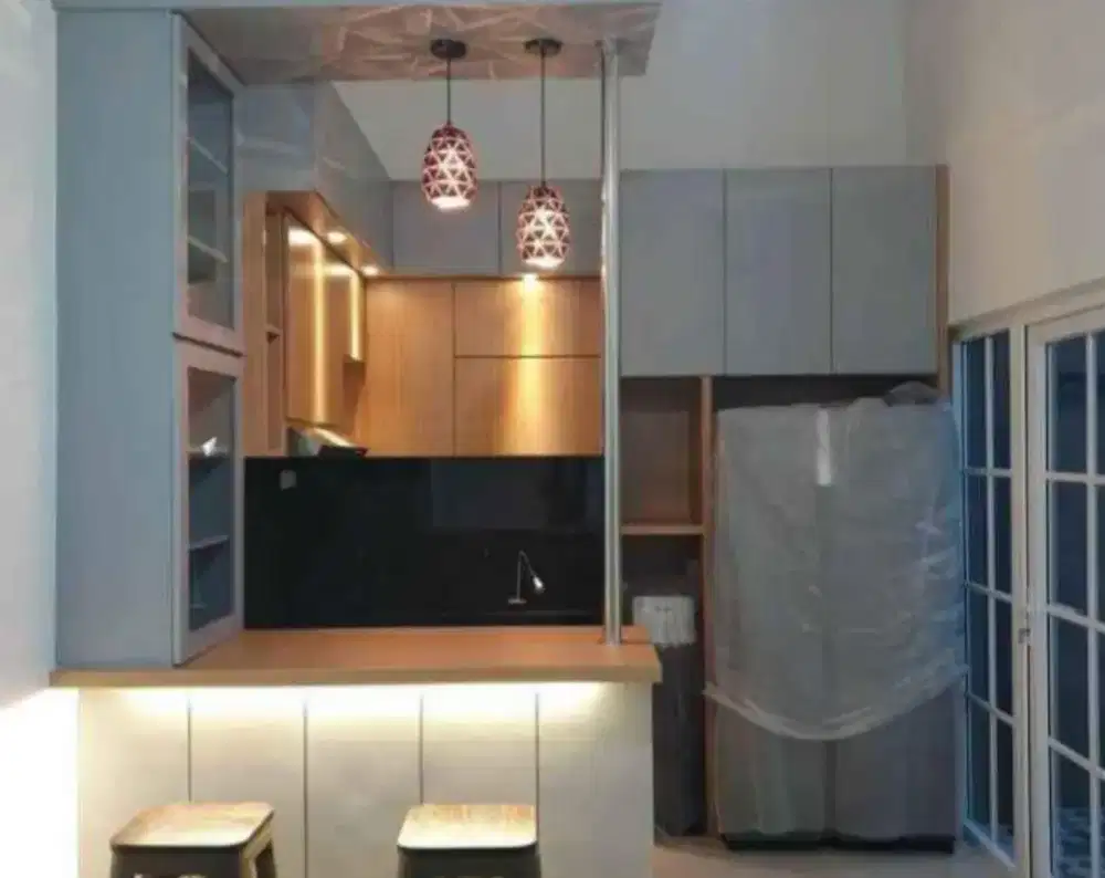 Kitchen Set Minimalis Hpl Bekasi