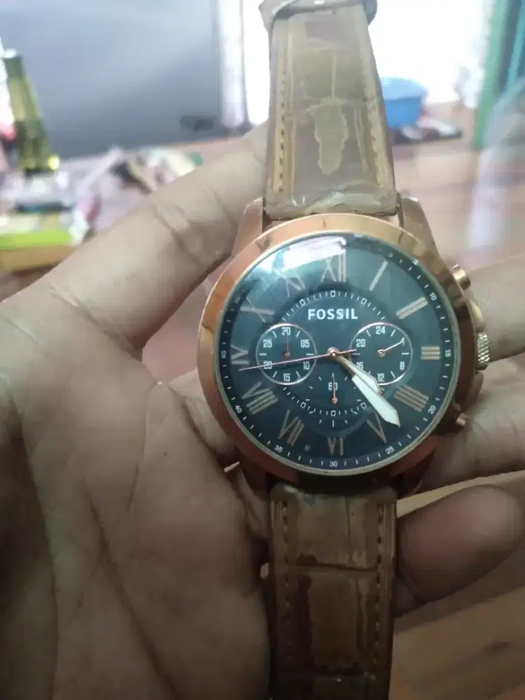 Jam fossil pria original