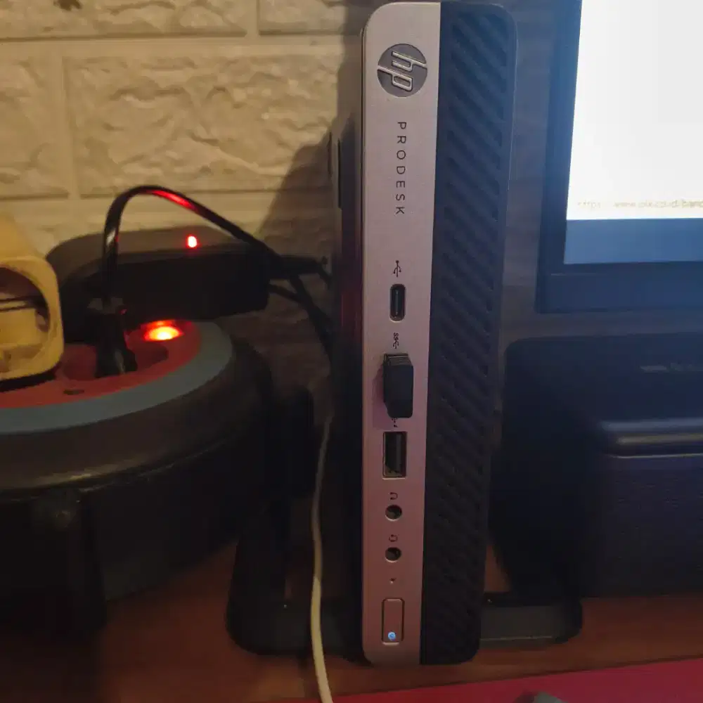 Mini PC HP ProDesk 600 - G5 Intel I3-9100t, ddr 8GB, SSD 128, low watt