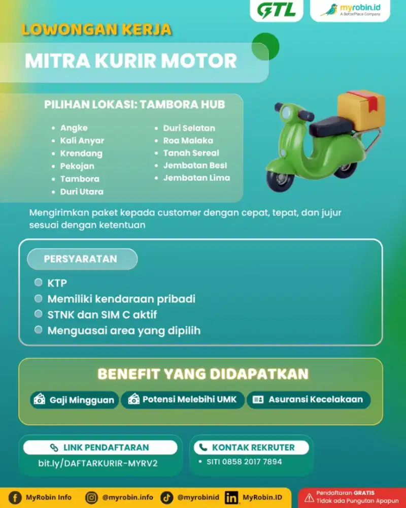 Lowongan Kurir GTL