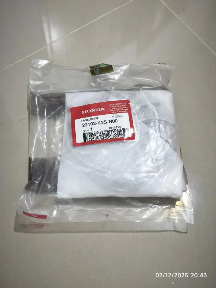 Rumah Roller Honda PCX 160 dan Face Drive Vario 160