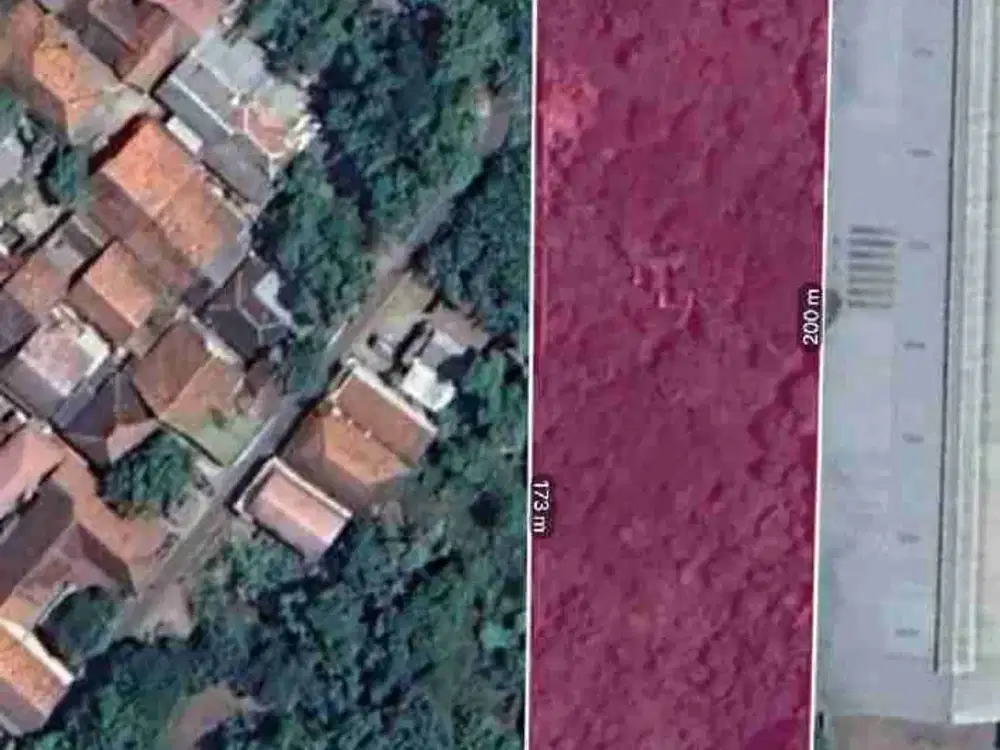 Tanah luas siap pakai