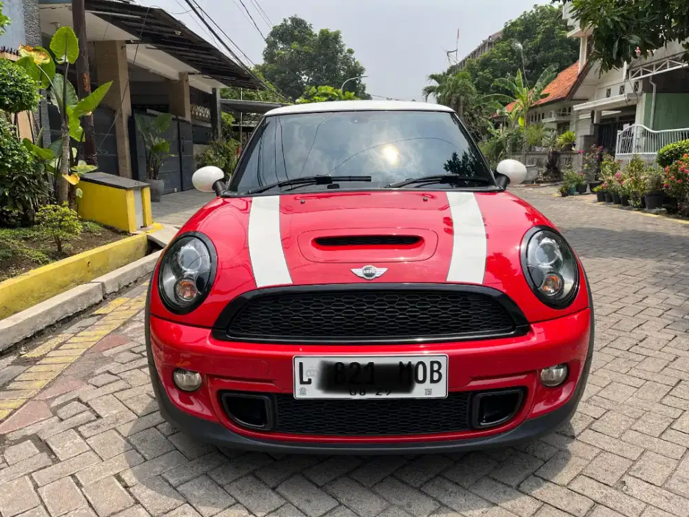 MINI COOPER 1.6 S AT 2013 MERAH READY SIAP PAKAI