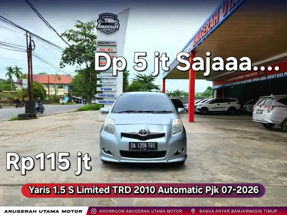 Dp5jt Yaris 1.5 S Limited TRD 2010 Automatic Pjk07-2026