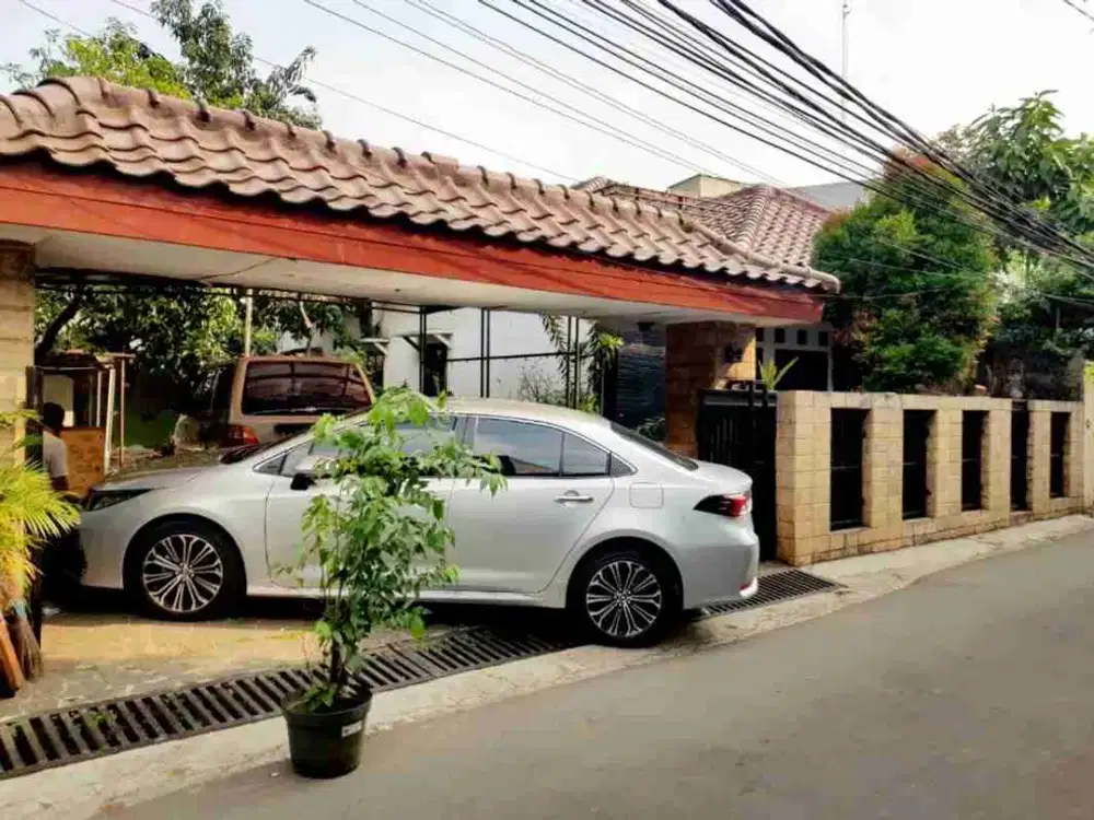 Rumah -+300mtr lenteng agung jaksel sebrang univ Pancasila 75jt/thn