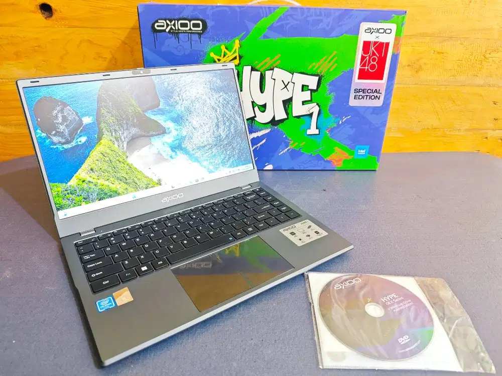 AXIOO MyBook Hype 1 Intel N4020 RAM 8GB SSD 128GB Fullset