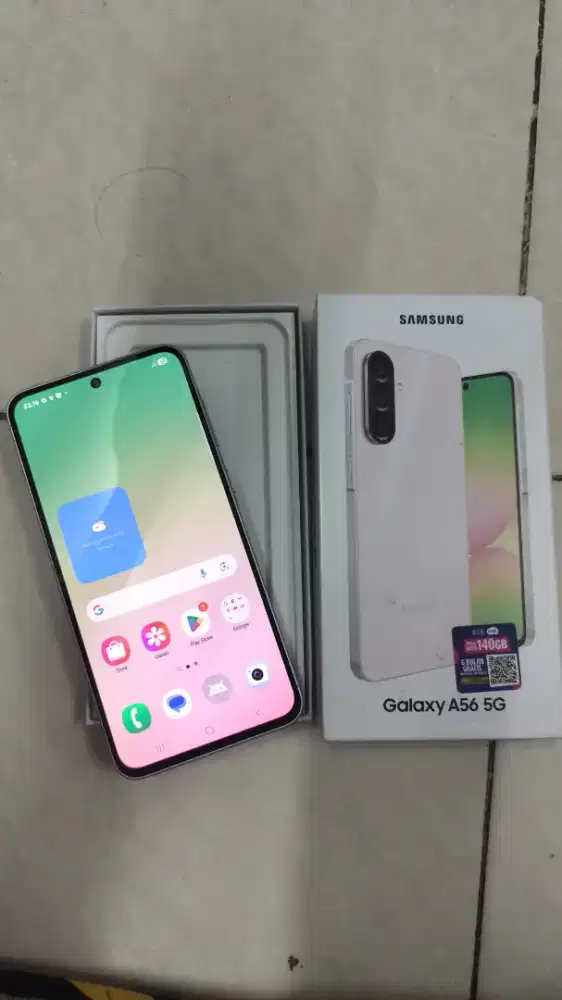 samsung a56 5g 8/256 fullset like new mulus