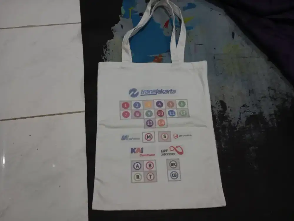 TOTEBAG CANVAS EDISI RUTE TRANSPORTASI UMUM - HSC 2025