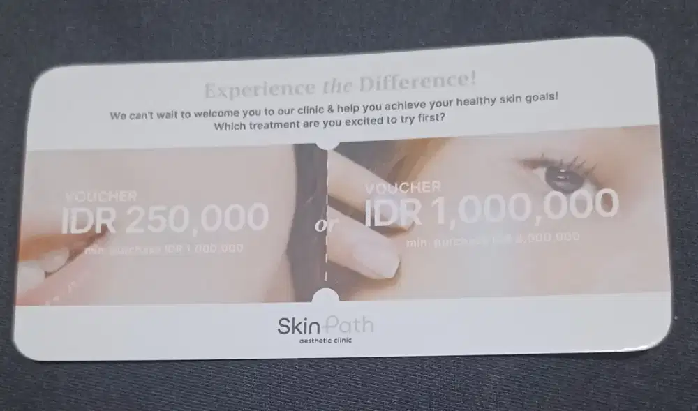 Voucher Facial n Skin Treatmemt