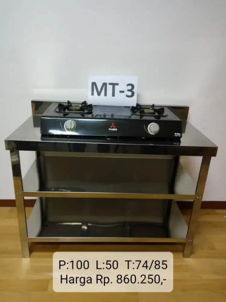 MEJA DAPUR STAINLESS