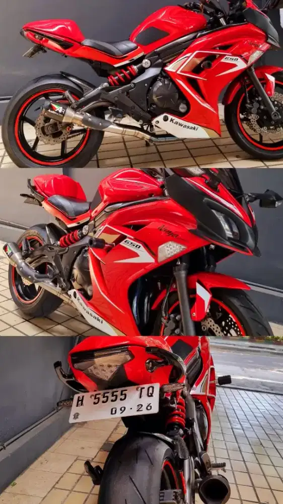 Kawasaki Ninja 650r (er6f) - Merah