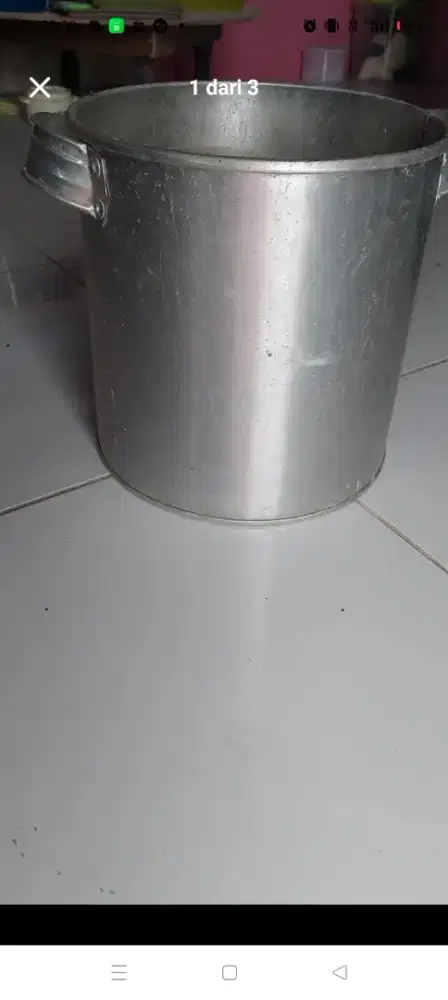 Panci dandang atau sablokan ukuran 28