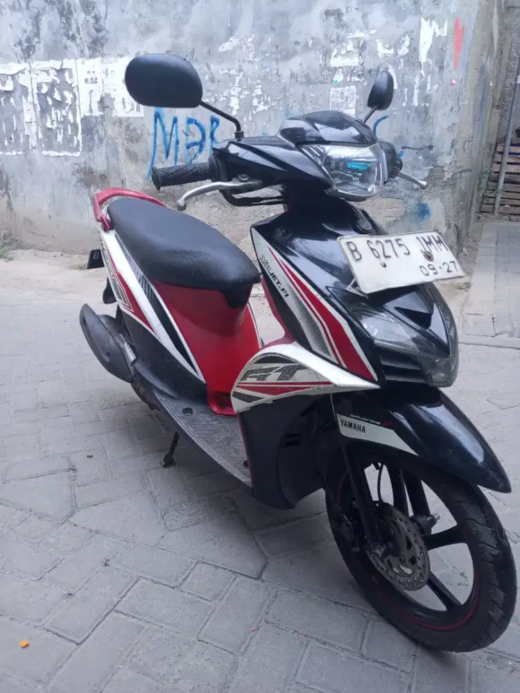 Mio GT pajak of 2023. Plat 2028 lengkap